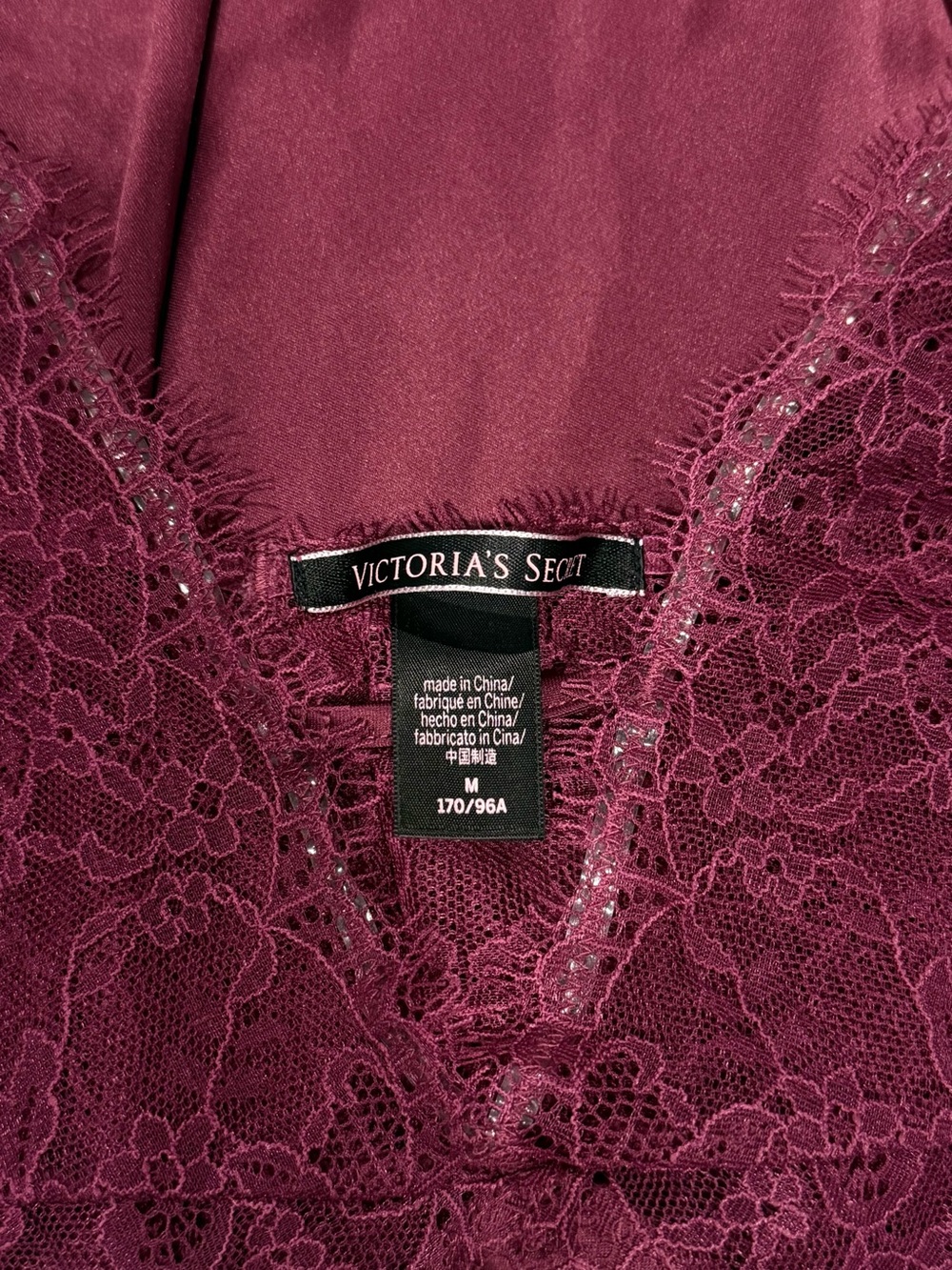 Victoria’s Secret Plum Purple Lace Satin Slip - Picture 6 of 6